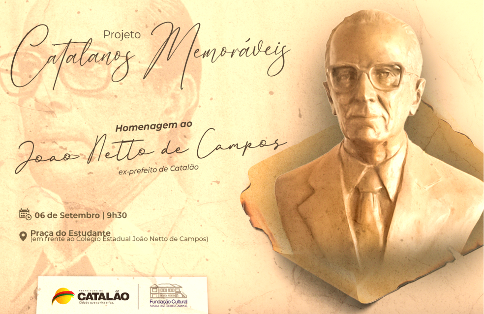 João Netto de Campos, idealizador do Colégio Estadual, terá busto na Praça do Estudante