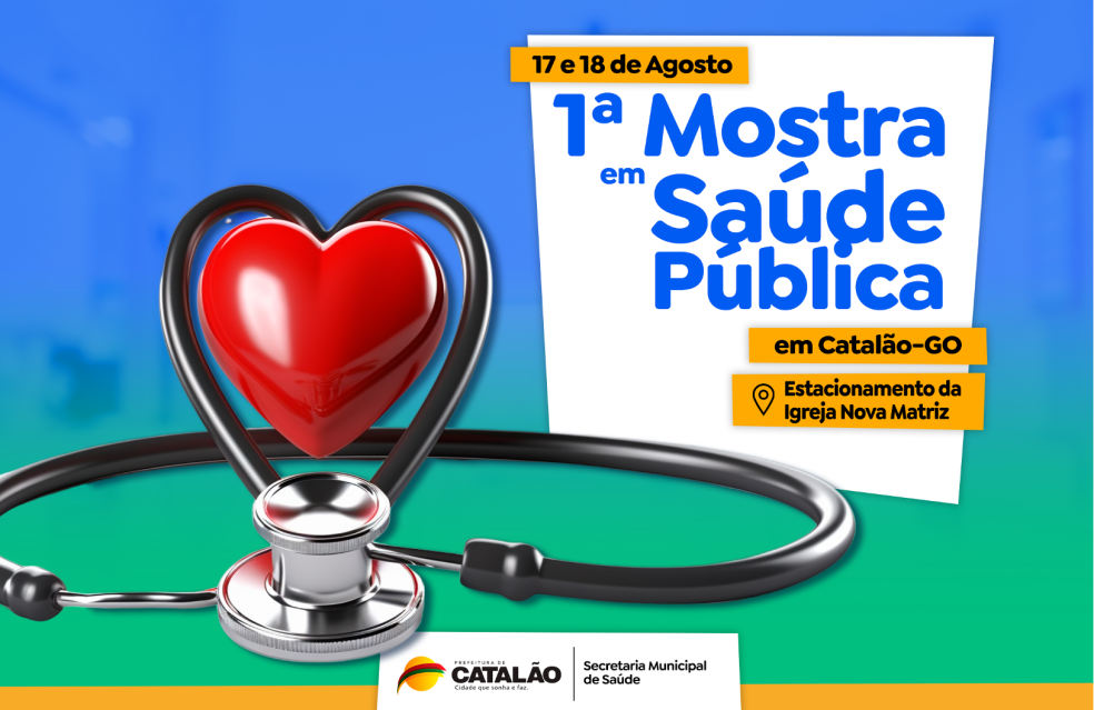 Moradores vão ter acesso a diversos serviços e palestras na I Mostra em Saúde Pública de Catalão