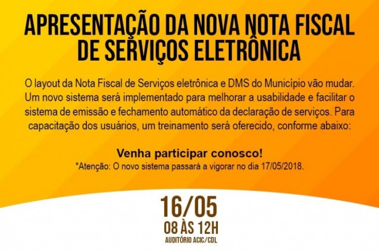 Atenção contadores, prestadores de serviços, empresas que emitem nota fiscal eletrônica 