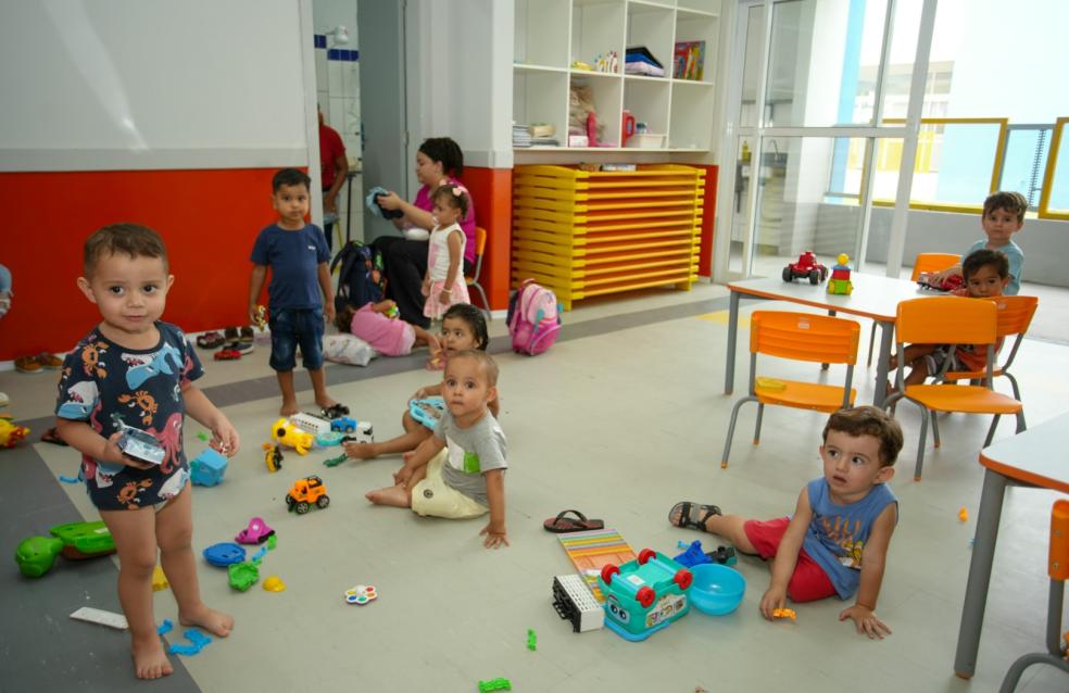 Prefeitura retoma plantão nas creches durante as férias