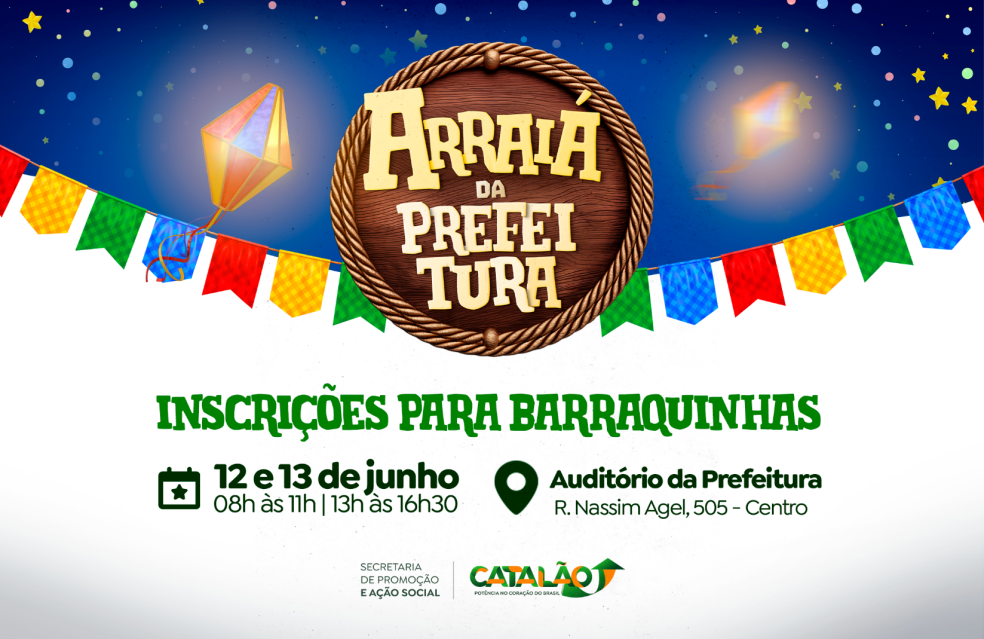 Arraiá da Prefeitura será realizado no Ginásio Internacional