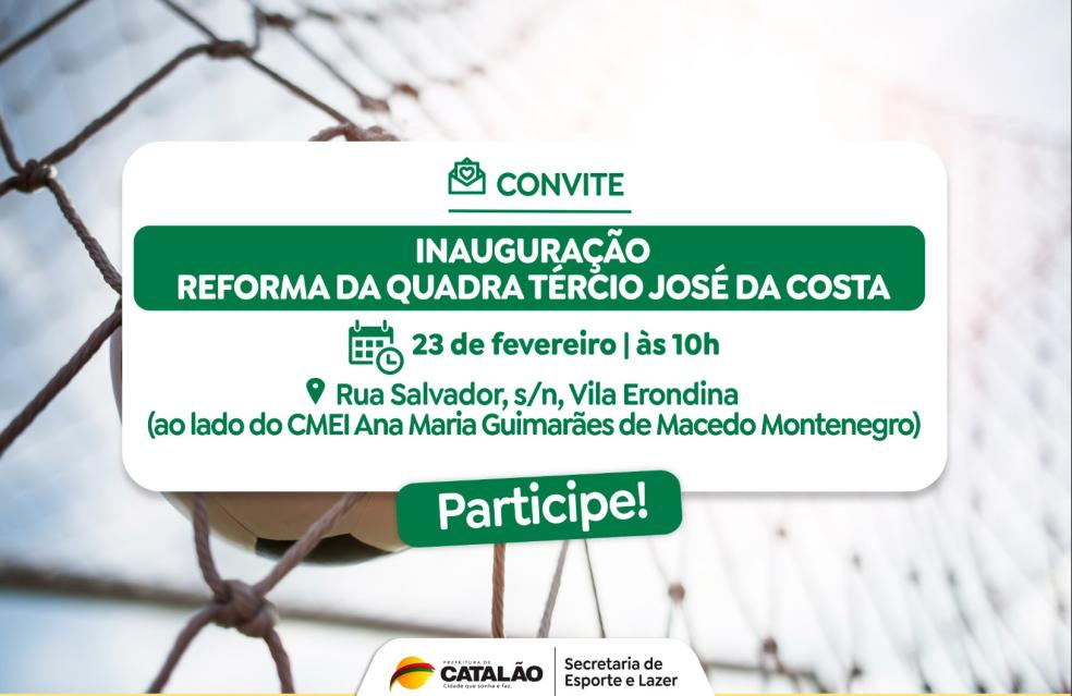 Reinauguração da quadra esportiva da Vila Erondina acontecerá na próxima quinta-feira (23)