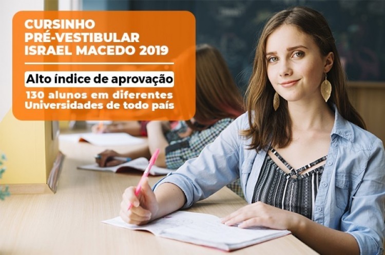 Cursinho Israel Macedo segue sendo referência com alto índice de aprovação 