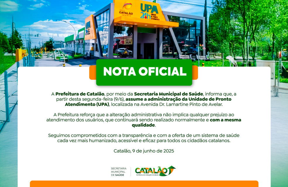 NOTA OFICIAL
