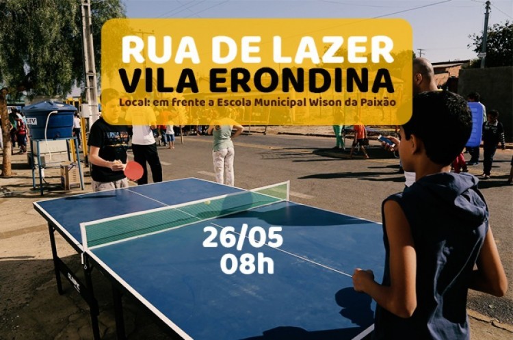 Rua de Lazer - Vila Erondina