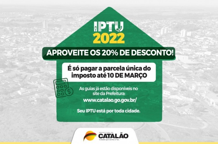 IPTU: prazo para pagar cota única com desconto de 20% encerra amanhã (10)