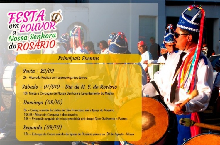 Começa a centenária Festa do Rosário em Catalão