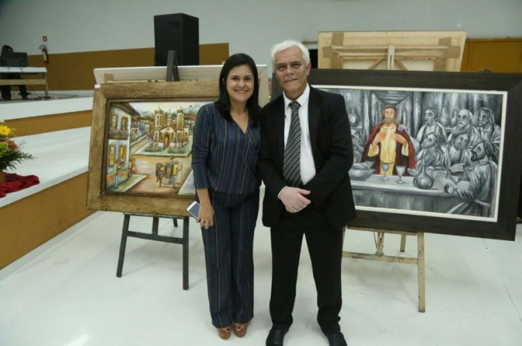 Noite Cultural homenageou o artista plástico Ithamar Rodrigues 