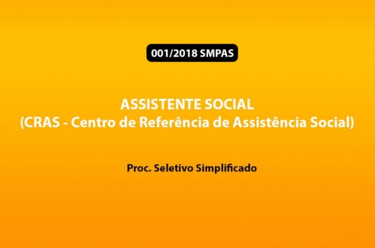 Convocação para contratação junto a Sec. Mun. de Promoção e Ação Social - Aprovado