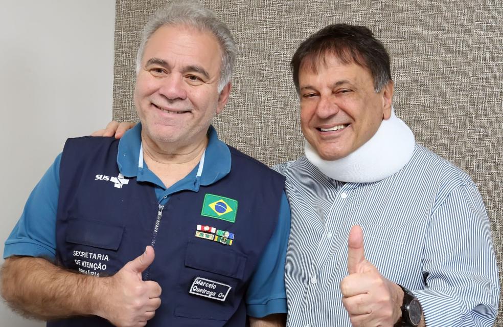 Ministro da Saúde visita obras do Hospital Regional de Catalão