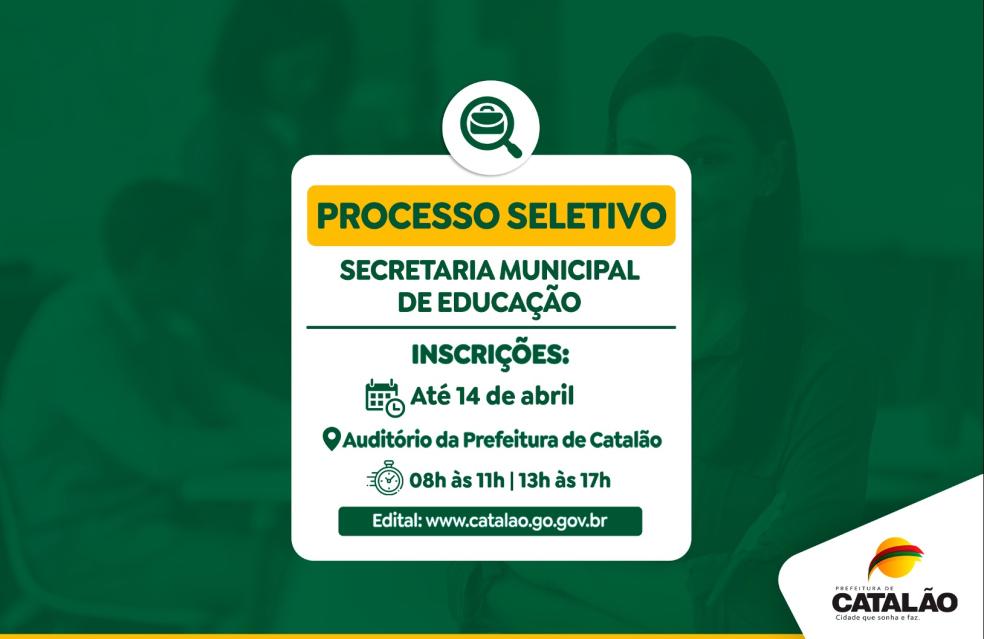 Processo Seletivo Educação