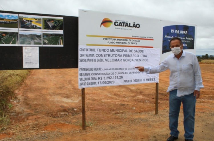 Iniciada a construção de mais um sonho para Catalão: Centro de Dependentes Químicos