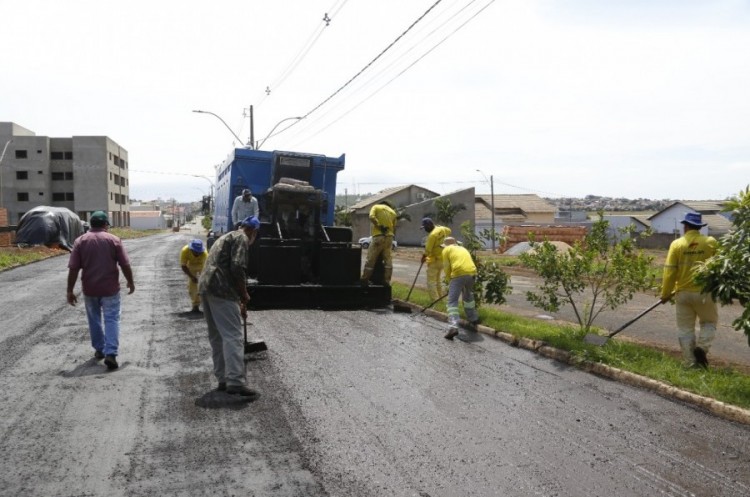 Prefeitura segue a todo vapor com Programa Asfalto de Verdade