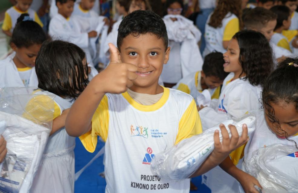 Projeto Kimono de Ouro dá oportunidade para o futuro das crianças