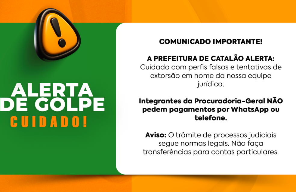 COMUNICADO IMPORTANTE!