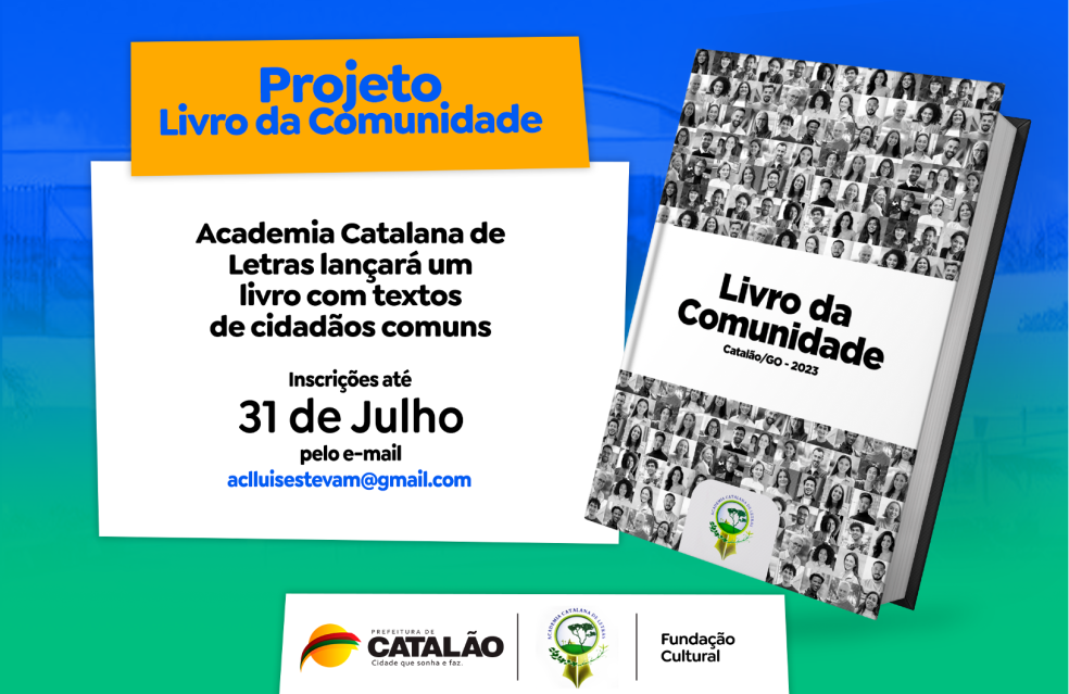 População poderá ter seus textos publicados no Livro da Comunidade a ser lançado pela Academia Catalana de Letras
