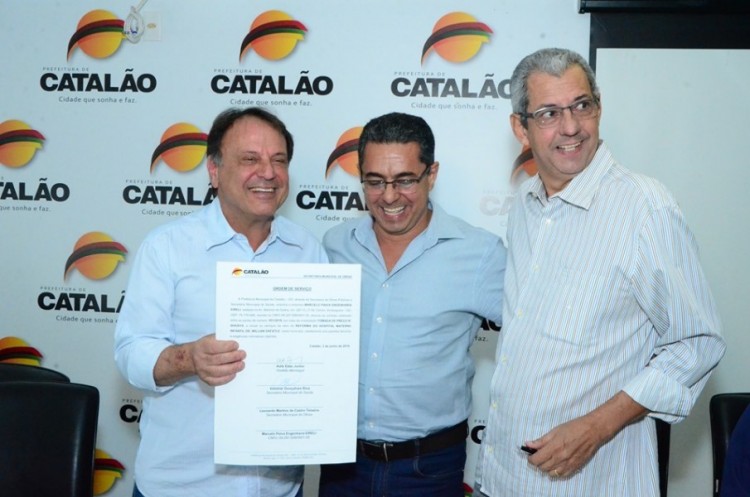 Pacote de obras: Assinadas ordens de serviços para importantes reformas na área da saúde e lazer 