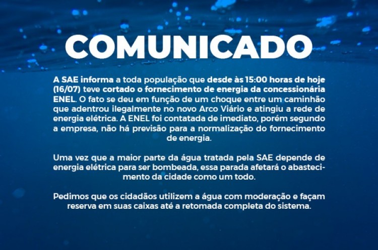 COMUNICADO