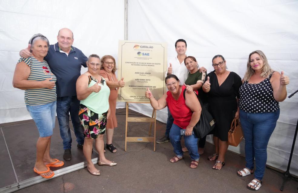 SAE entrega 25 km de rede de esgoto aos moradores do bairro Castelo Branco