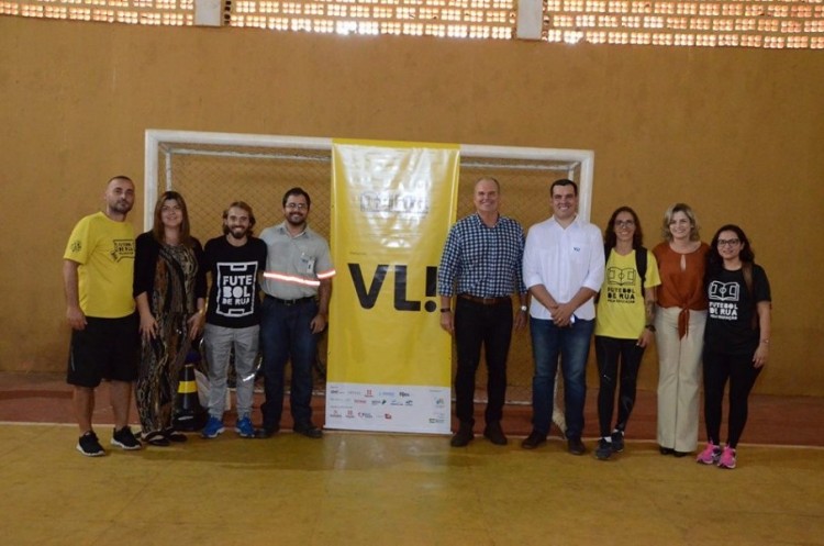 Lançado “Projeto Futebol de Rua” na Escola Municipal Pedro Netto Paranhos 
