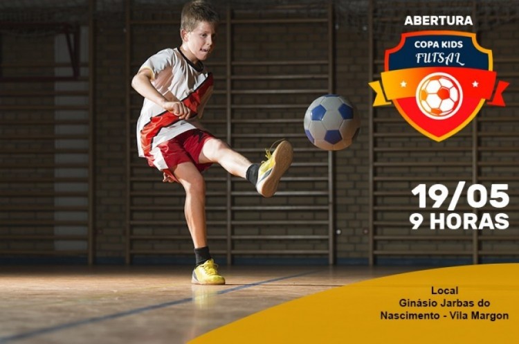 Sábado é dia de abertura da Copa Kids de Futsal de Catalão