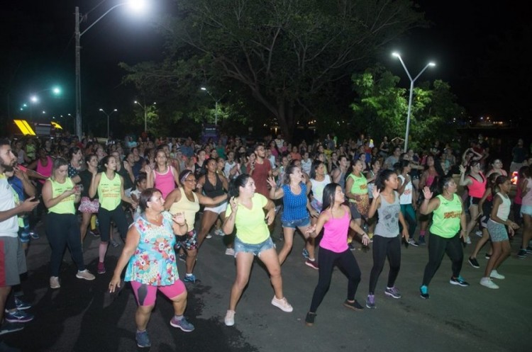 Mais de 250 pessoas prestigiaram Aulão de Carnaval promovido pela secretaria de Esportes em Catalão