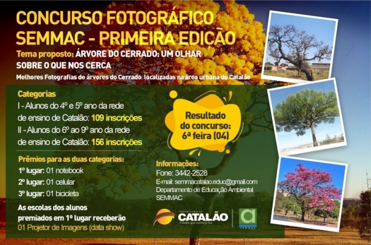 SEMMAC recebe mais de 260 inscrições para Concurso fotográfico 