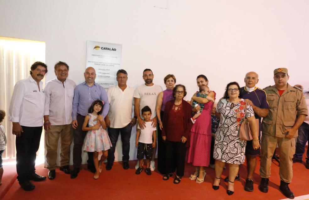 Ginásio de Esportes da Vila Erondina é reinaugurado e entregue à população em Catalão