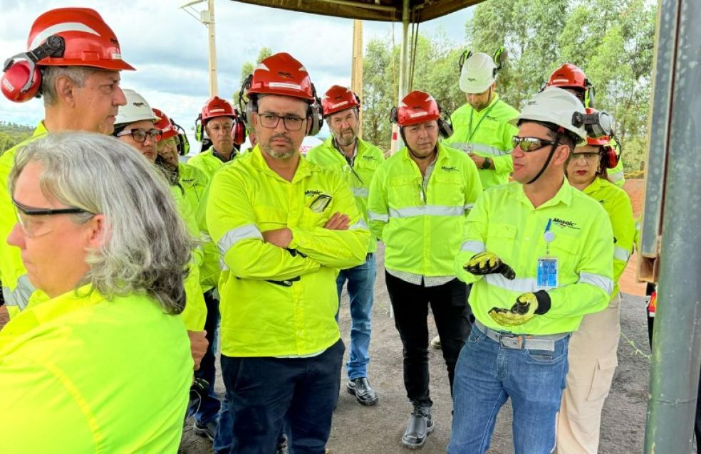 Mosaic recebe comitiva da Prefeitura de Catalão