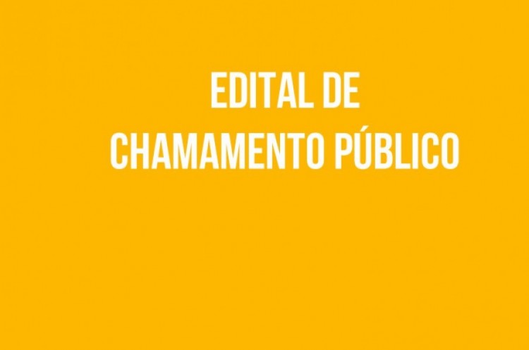 Edital de Chamamento público - Termo de Fomento 002/2018