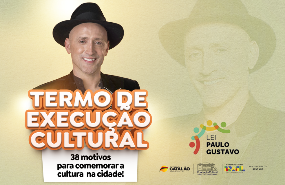 Assinatura dos Termos de Execução Cultural da  Lei Paulo Gustavo em Catalão aconteceu dia 30