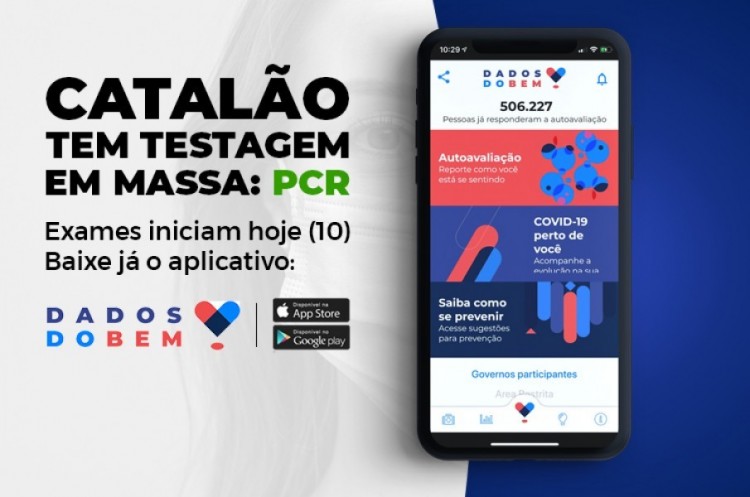 Catalão está entre municípios goianos que terão testagem em massa por meio do PCR