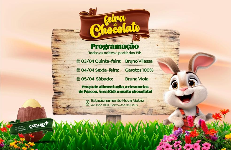 Prefeitura realiza Feira do Chocolate em abril