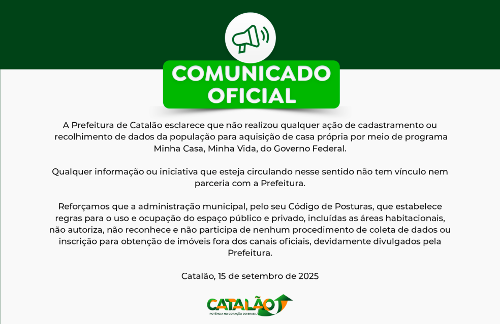 Nota oficial