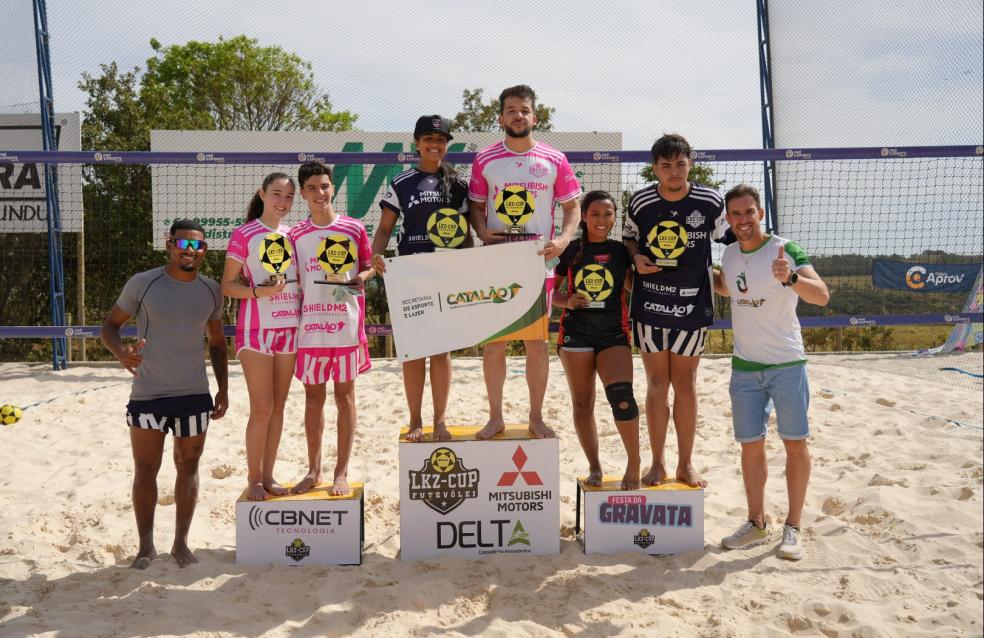 Futevôlei reúne mais de 160 atletas de 12 cidades de Goiás e MG