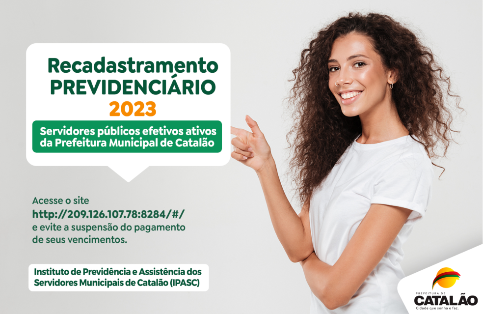 IPASC convoca servidores públicos efetivos ativos para recadastramento