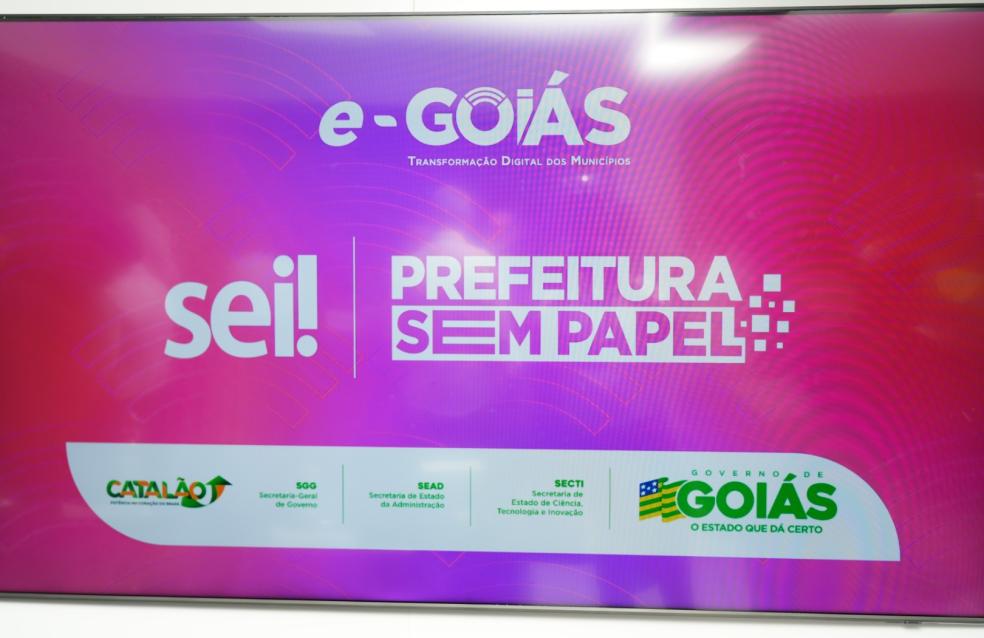 Menos papel, mais eficiência: Catalão inicia transformação digital na Prefeitura