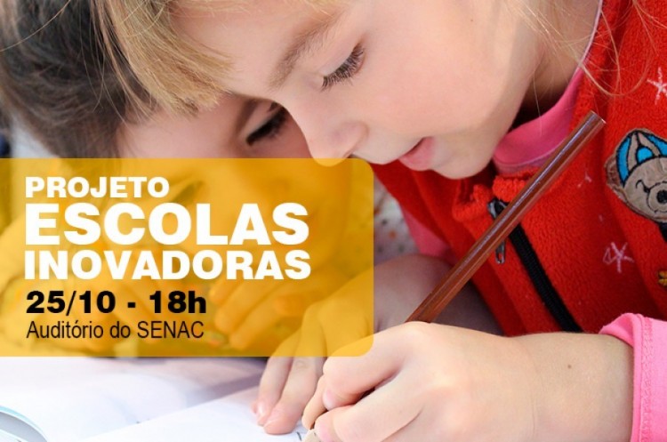 Projeto Escolas Inovadoras vai premiar trabalhos escolares