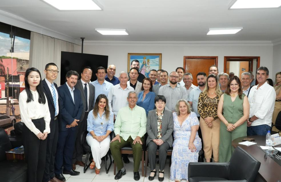 Delegação chinesa visita Catalão e sinaliza retorno com empresários para investimentos