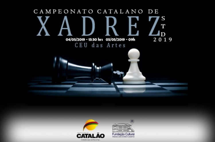 Campeonato de Xadrez será realizado neste fim de semana