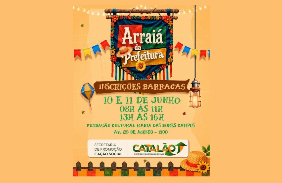 Arraiá da Prefeitura: Catalão se prepara para a maior festa junina do sudeste goiano