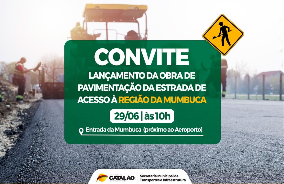 Prefeitura assinará ordem de serviço para início de pavimentação asfáltica em trecho rural