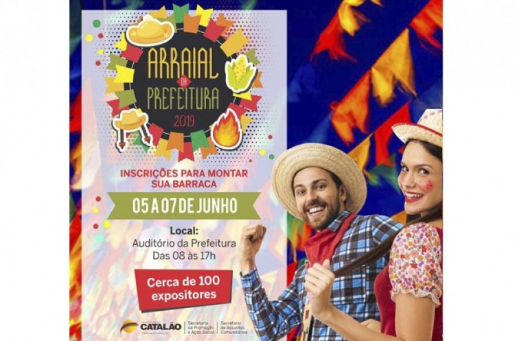 Inscrições de comerciantes para o tradicional Arraial da Prefeitura começam amanhã
