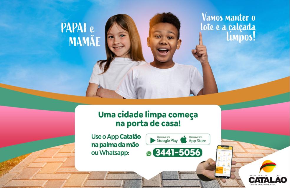 Prefeitura lança campanha de conscientização: Uma cidade limpa começa na porta de casa