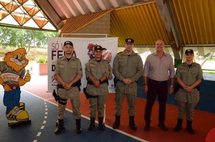 Mais um Projeto da Polícia Militar é lançado nas escolas públicas municipais de Catalão