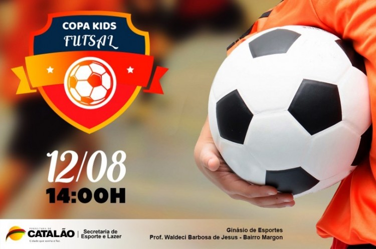 Copa Kids de Futsal vai movimentar Catalão