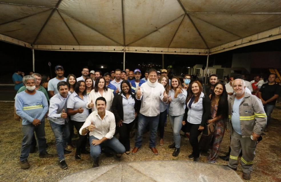 Paineiras recebe extensão da rede de esgoto em Catalão