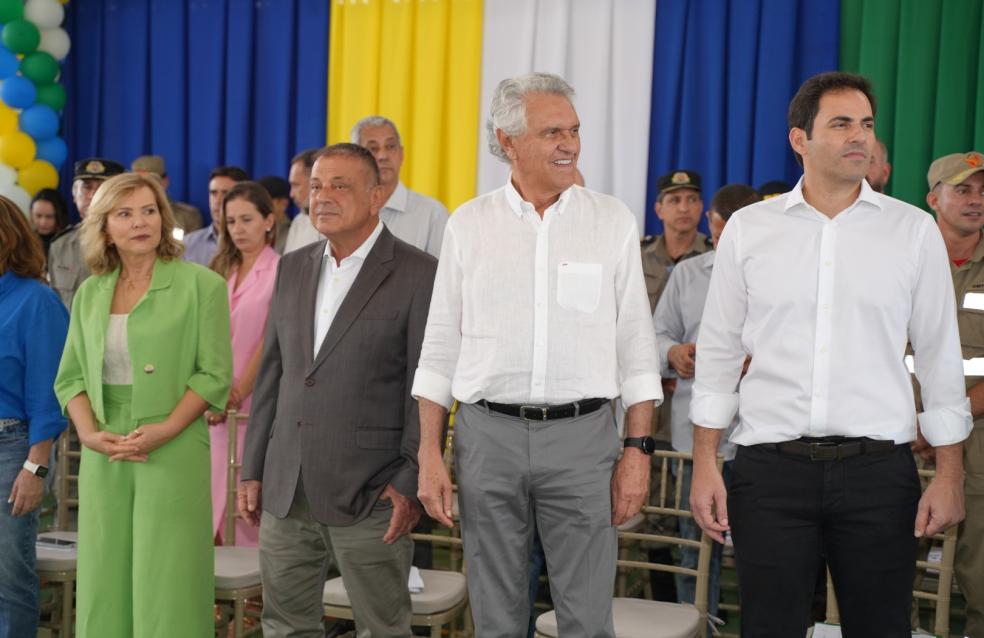 Governador de Goiás inaugura  novo Colégio Militar e Centro Integrado de Inteligência em Catalão