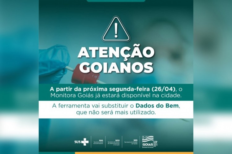 Monitora Goias: Novo aplicativo entrará em funcionamento na próxima segunda