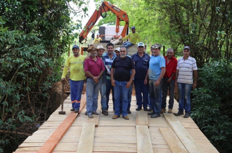 Construída em tempo recorde, já está pronta a nova Ponte Velha da Mumbuca